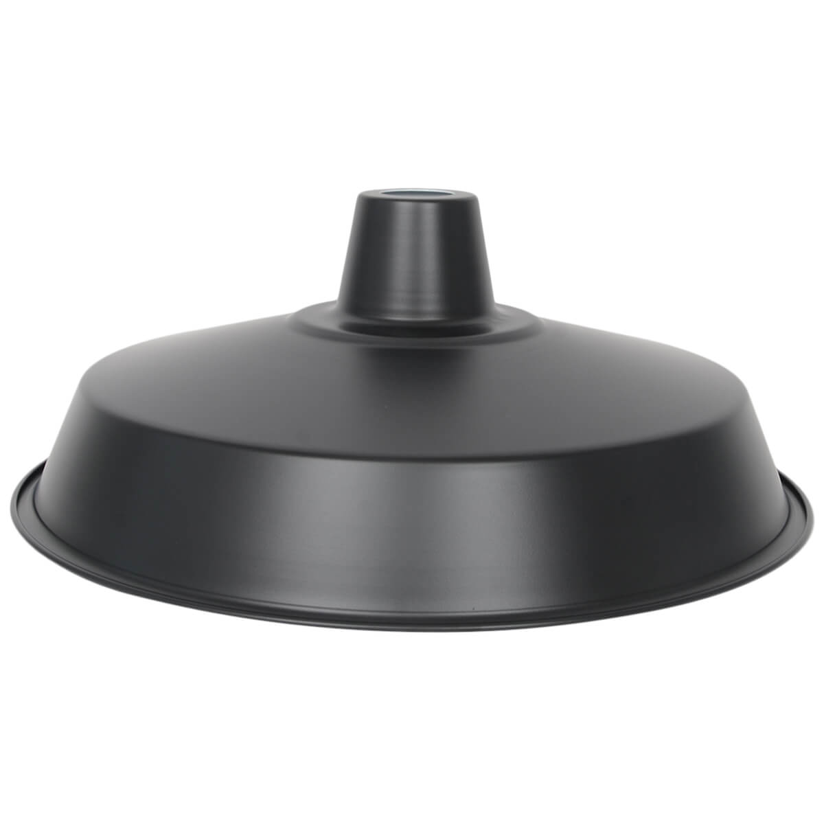 Lampenschirm XL Classic schwarz matt