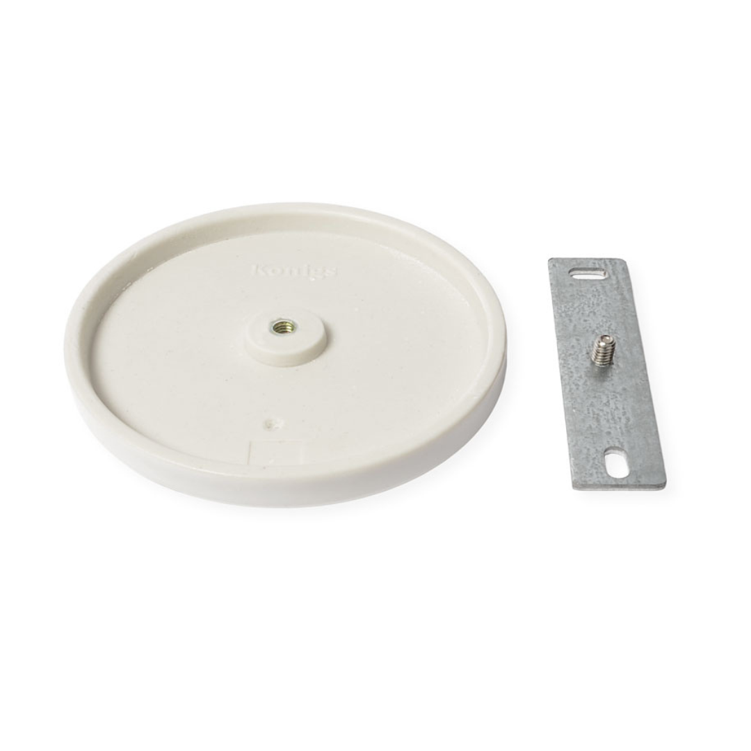 Porzellan Blinddeckel Piatto Piano Weiss