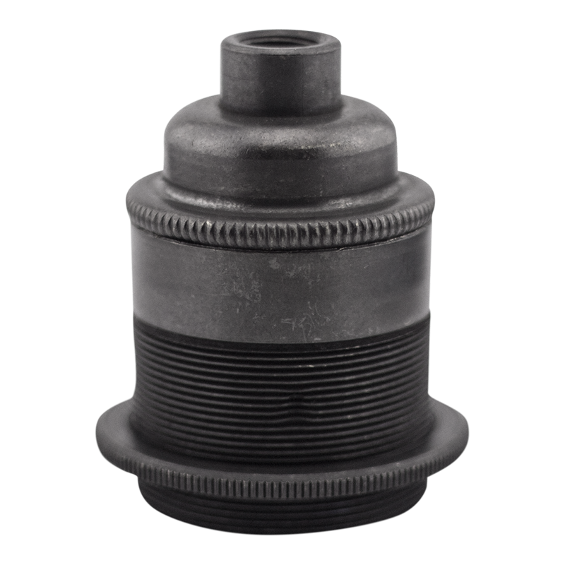 Lampenfassung E27 Bronzed Finish mit Stellring und M10x1-Gewinde
