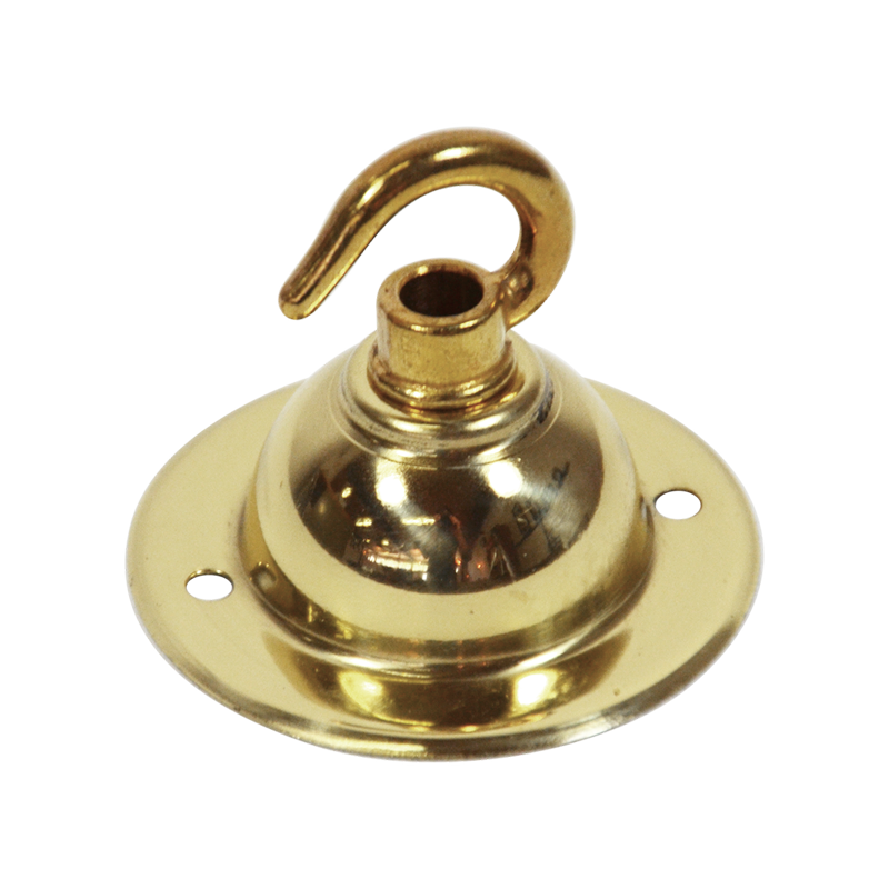 Lampenbaldachin "Brass" mit Haken