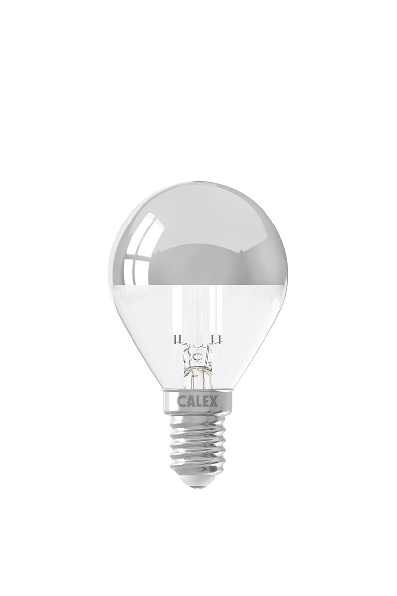 LED Spiegelkopf P45 Silber 3.5W 2700K 250lm E14 | Calex