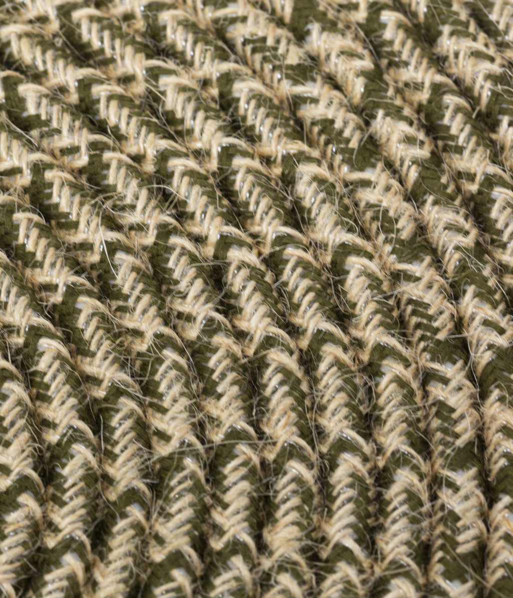Textilkabel Jute/Military TO251, 2 x 0,75mm²