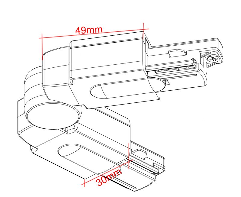 Einstellbarer Verbinder 1-Phasen | Finnor