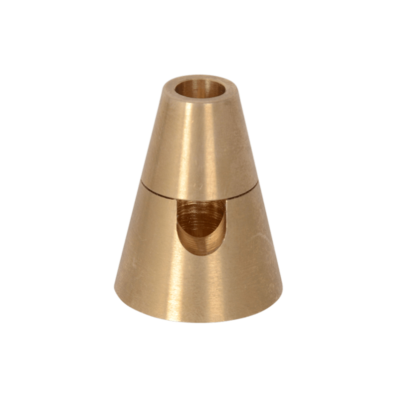 Kabelhalter Konus Messing