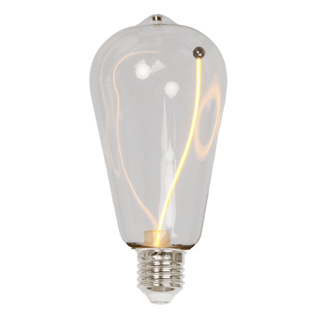LED Magneto ST64 Klar 3.4W E27 | Konigs