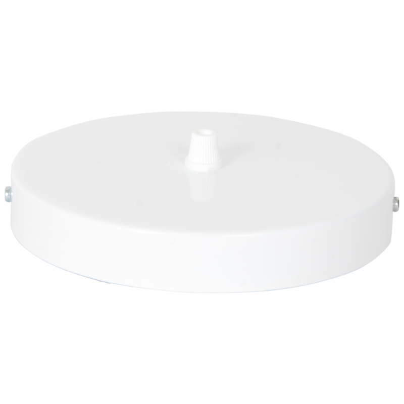 Lampenbaldachin weiss gross