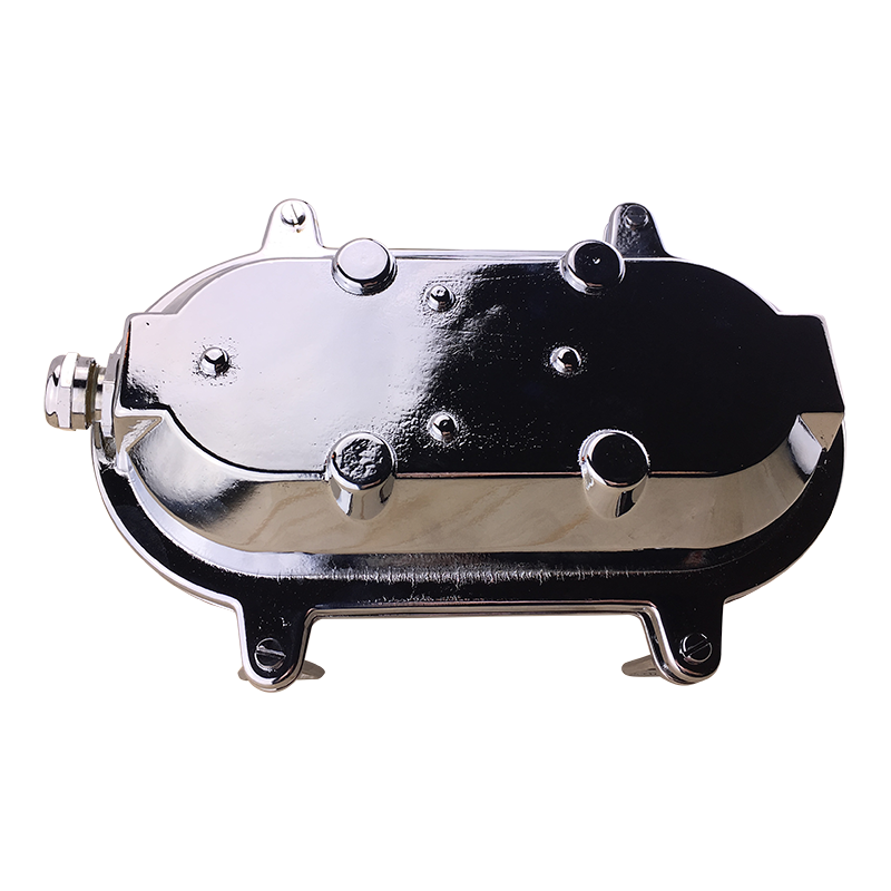 Kellerleuchte Tartaruga Ovale Chrome 235x165 E27 | Foresti & Suardi