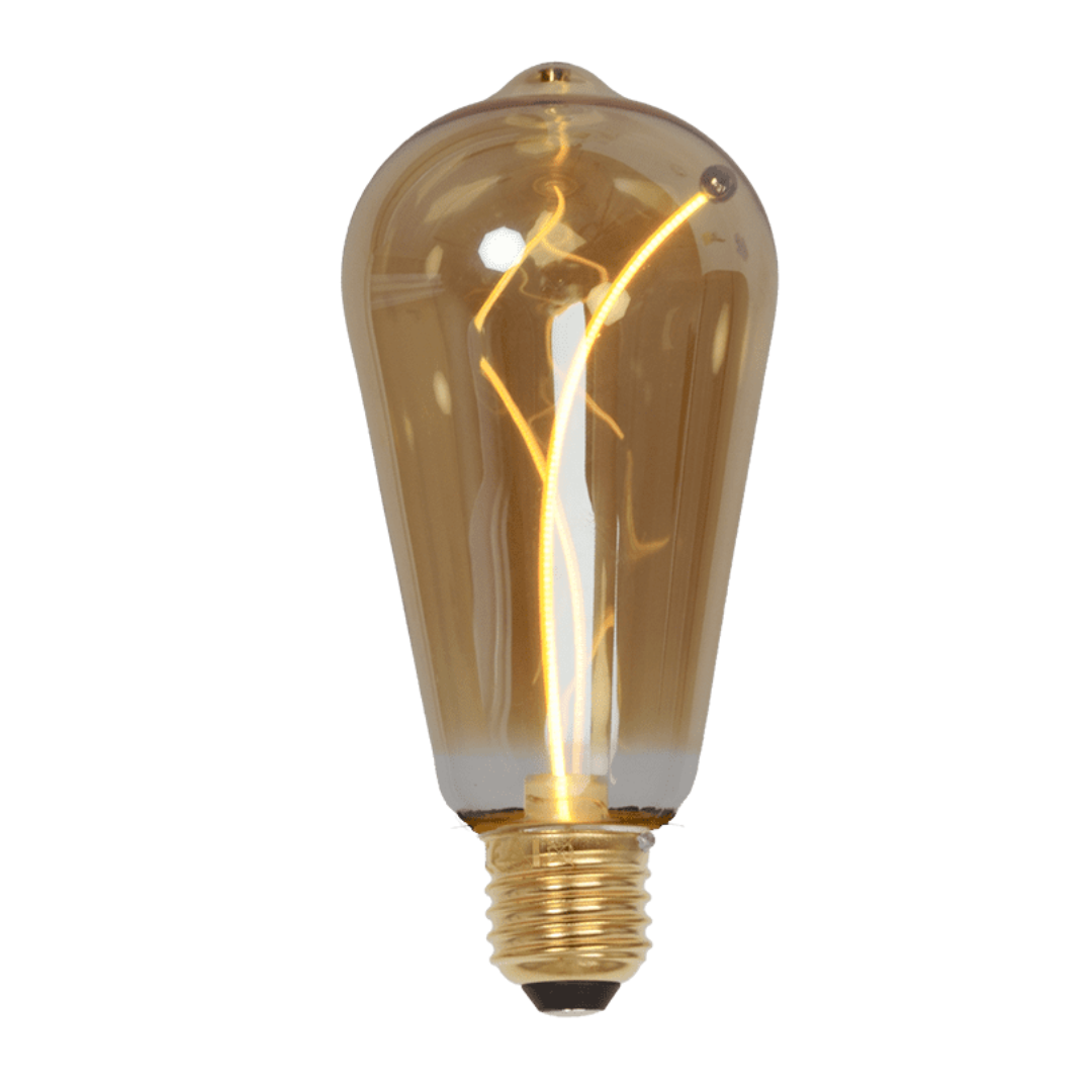 LED Magneto ST64 Gold 3.4W E27 | Konigs
