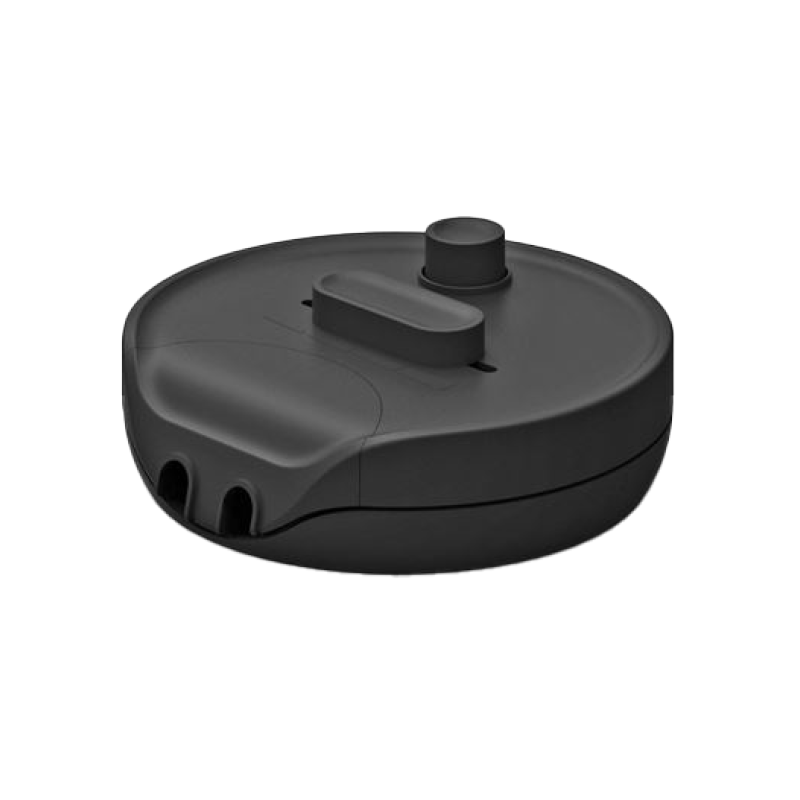 Universal Bodendimmer Rund schwarz