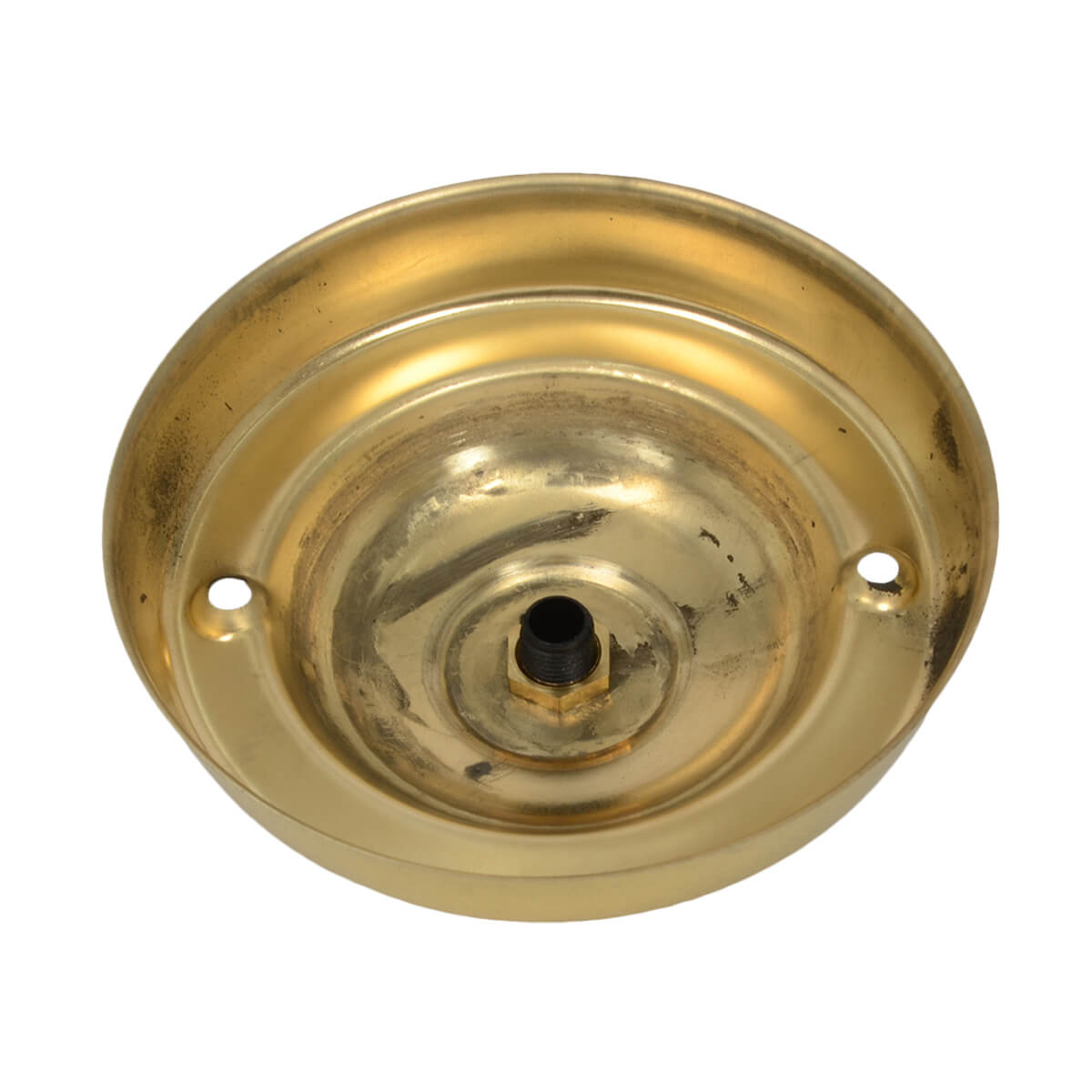 Lampenbaldachin Brass / Messing mit sichtarer Befestigung