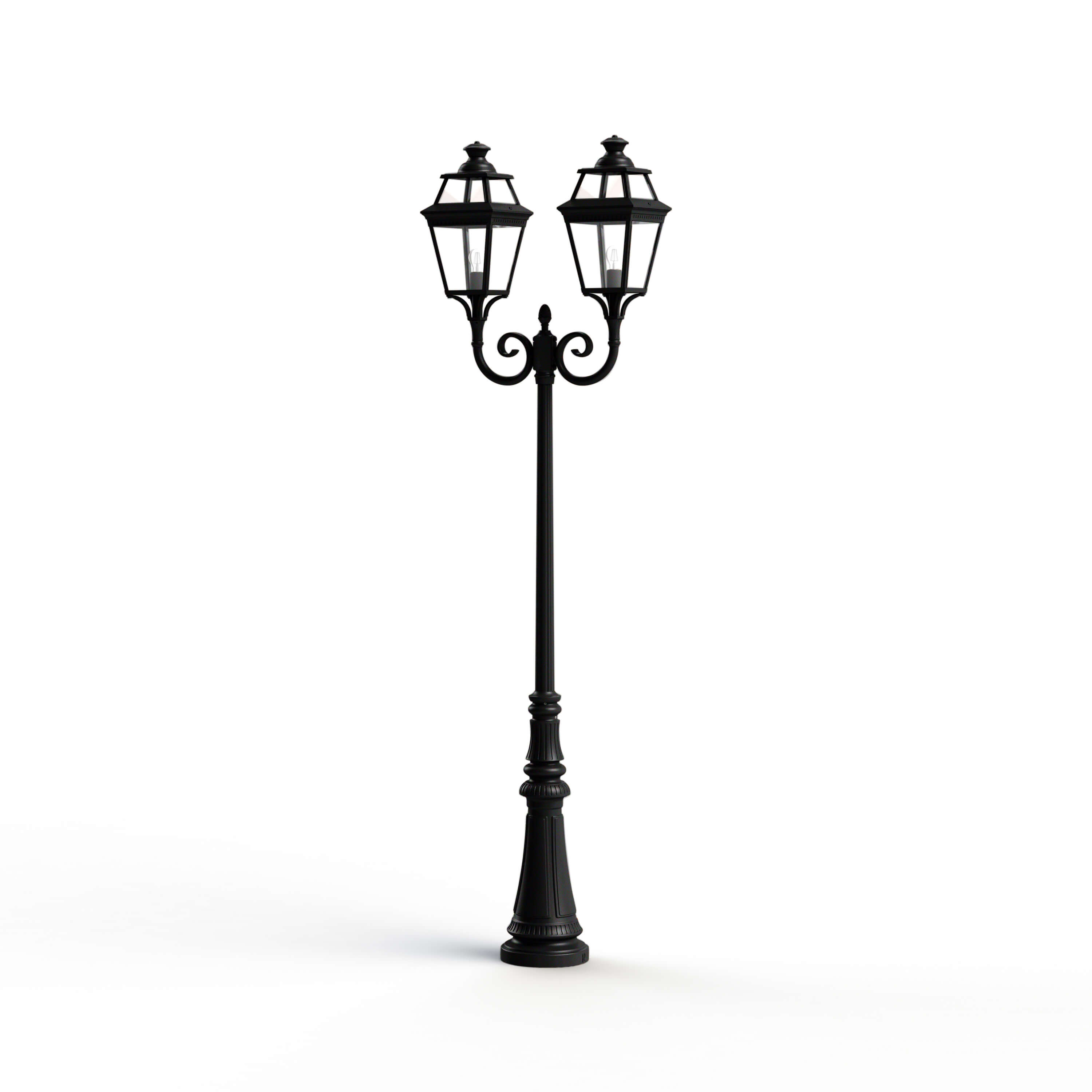 Wegelampe Place des Vosges 3 M7 mit 2 Leuchten | Roger Pradier®