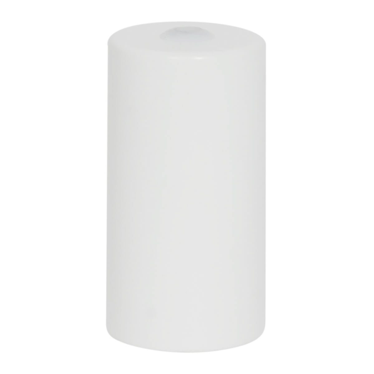 Lampenfassung E27 Zylinder Weiss matt