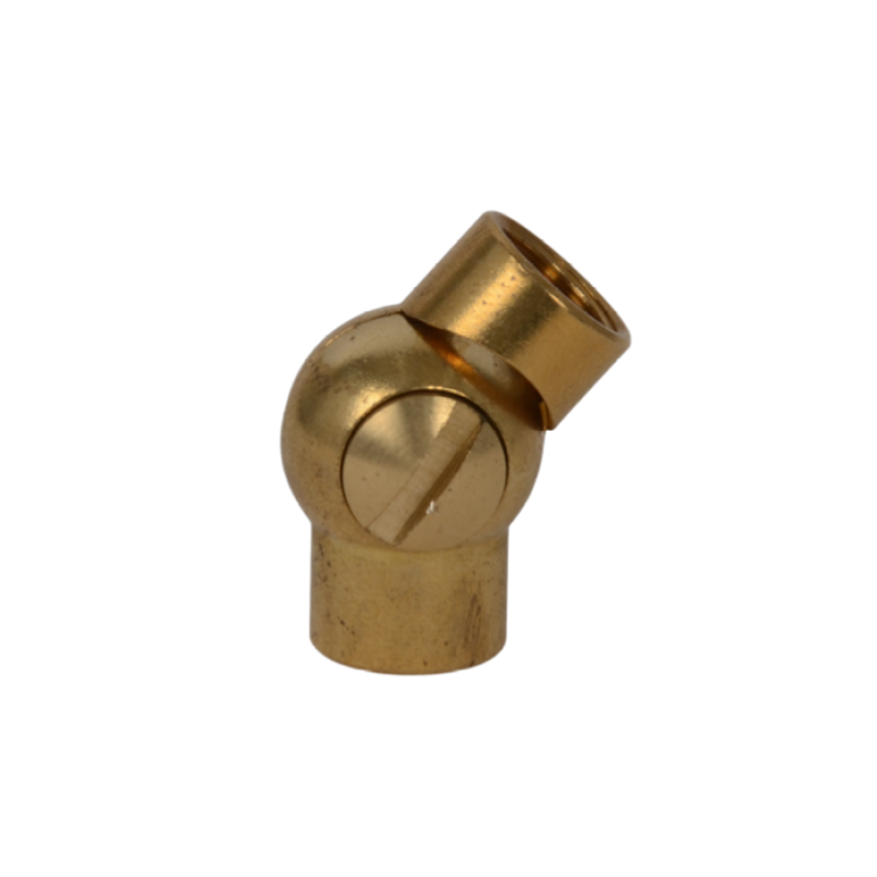 Schraub-Gelenk M10x1, Brass