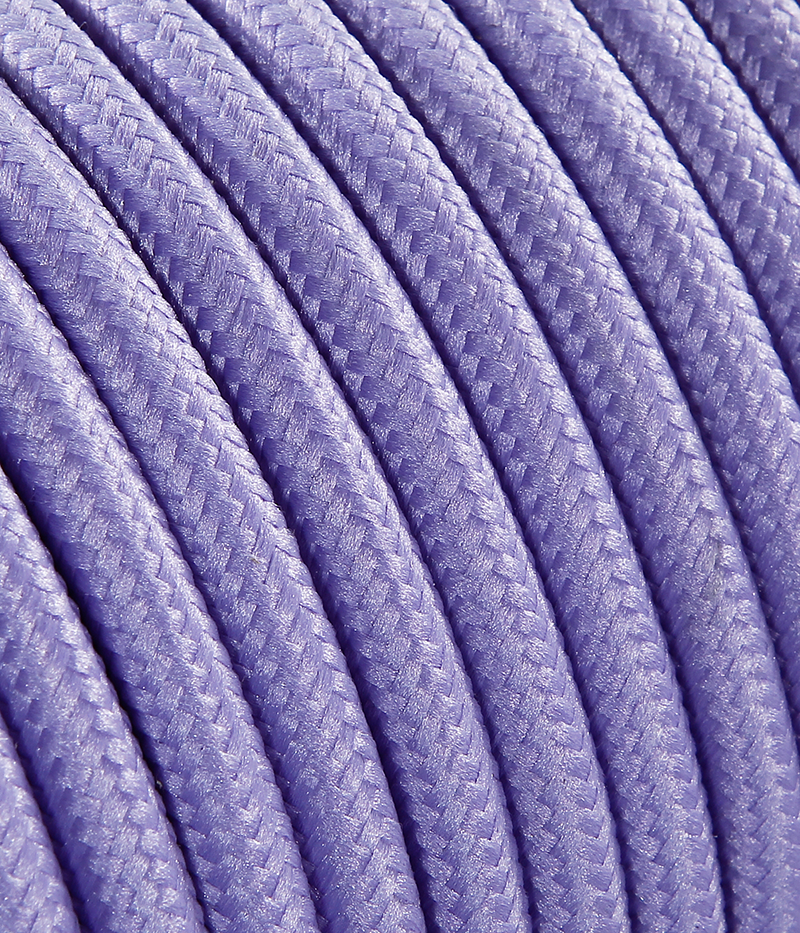 Textilkabel Lila TO54, 3 x 0,75mm²