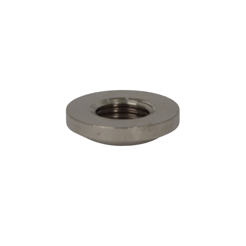 Gewölbte Ringmutter M10x1 Nickel