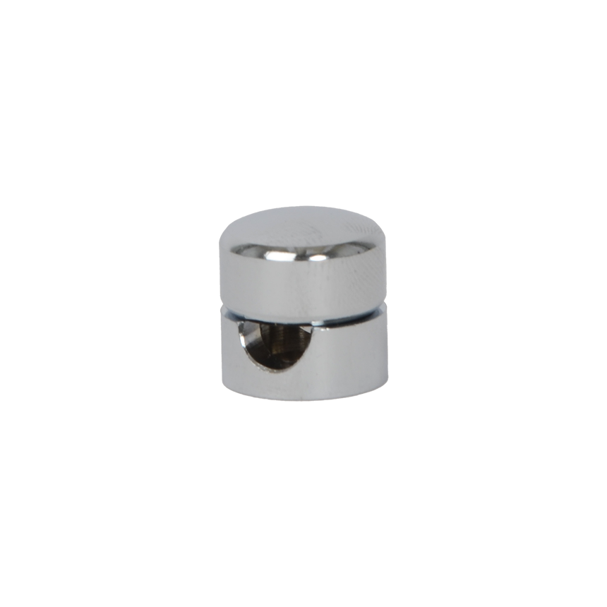 Kabelhalter Metall 2-teilig klein Chrome