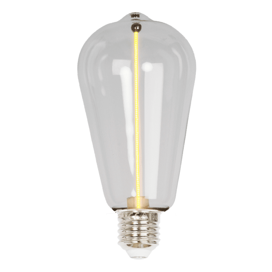 LED Magneto ST64 Klar 3.4W E27 | Konigs
