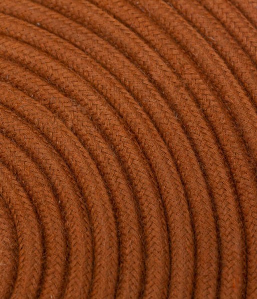 1.8m Anschlusskabel Rostbraun mit Wippzwischenschalter