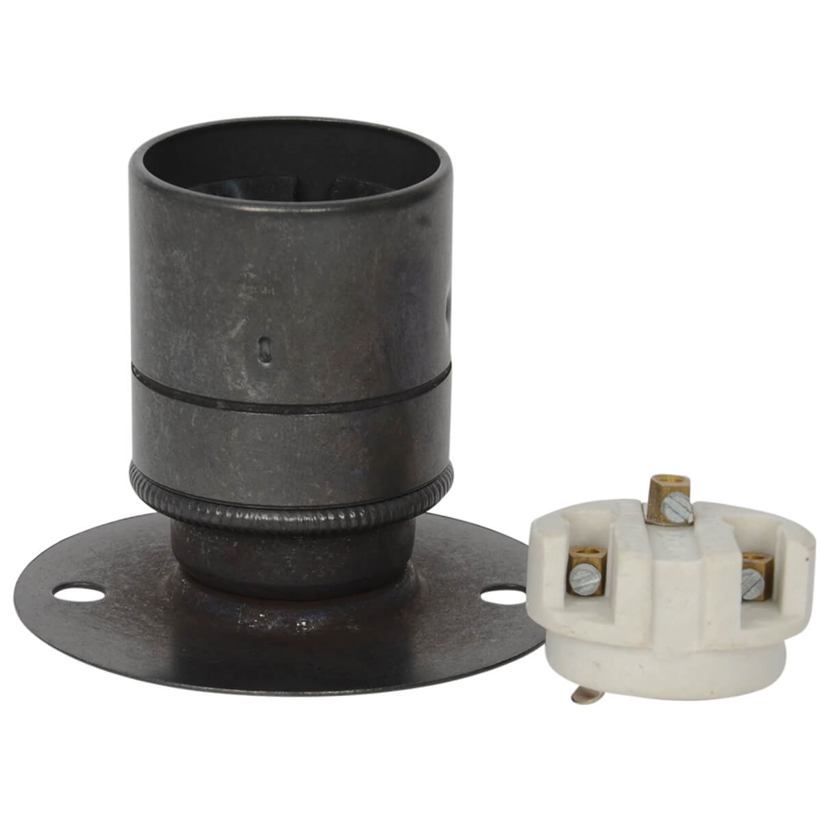 Retro Fassung Wand Decke E27 Bronzed Finish