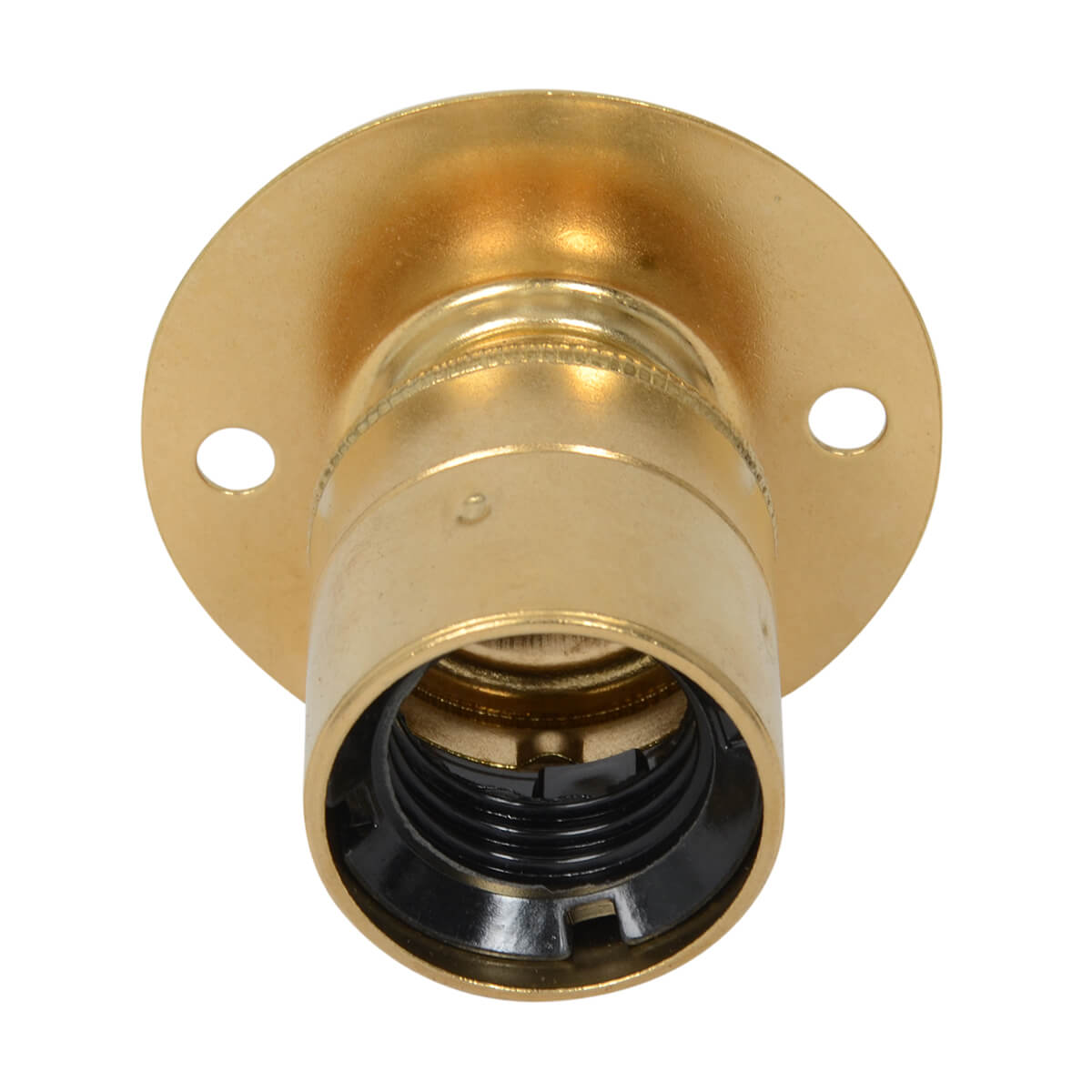 Aufbaufassung E27 Brass