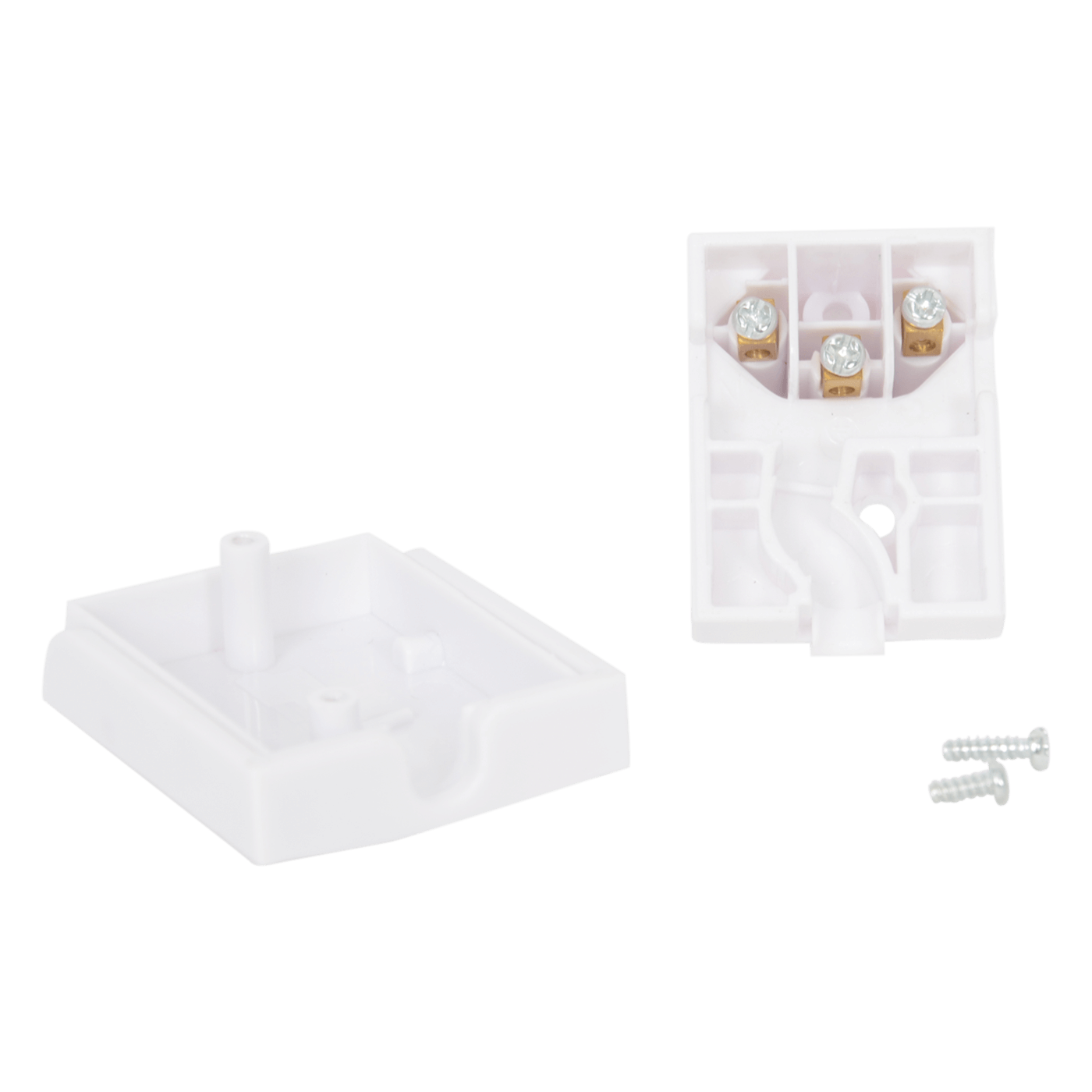 Flachwinkelstecker Skate T12 90° Weiss