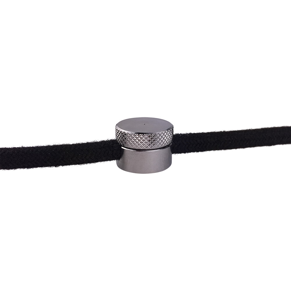 Kabelhalter 2-teilig in "Chrome"
