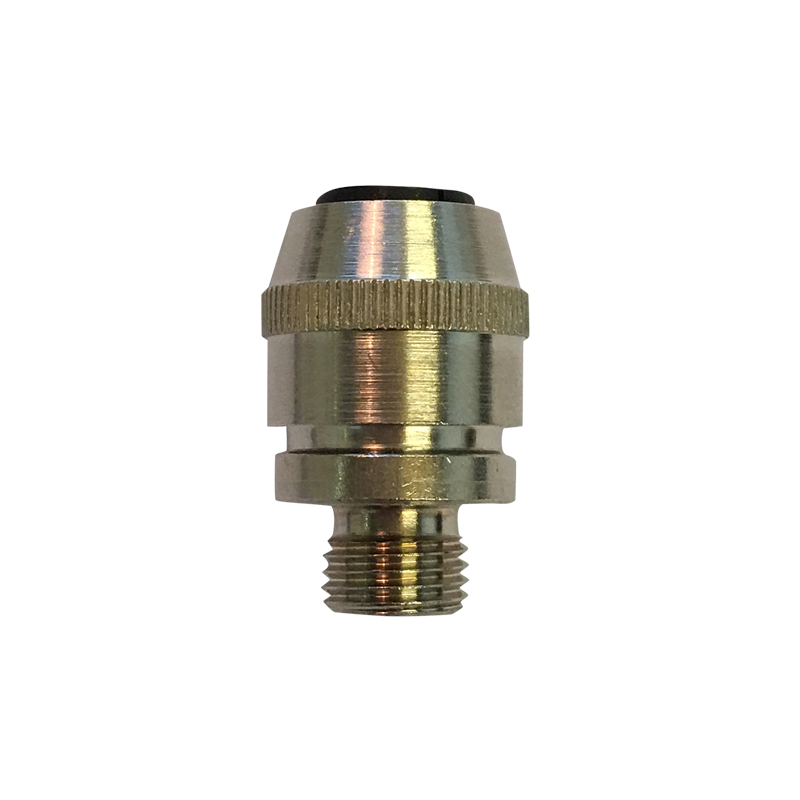 Zugentlaster M10x1 Metall Nickel