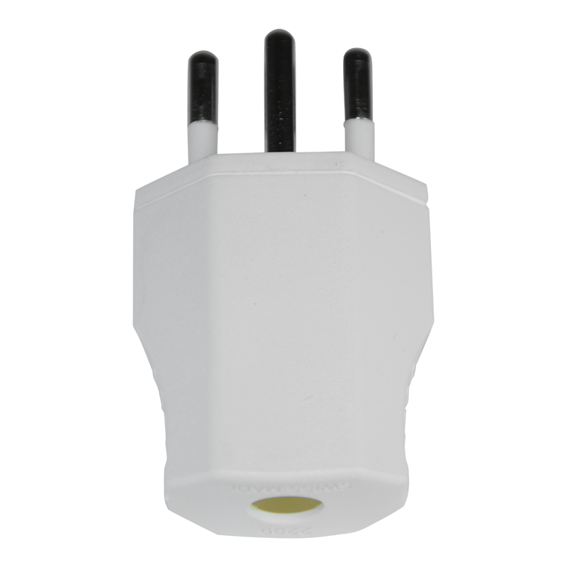 3-poliger Stecker Weiss T12