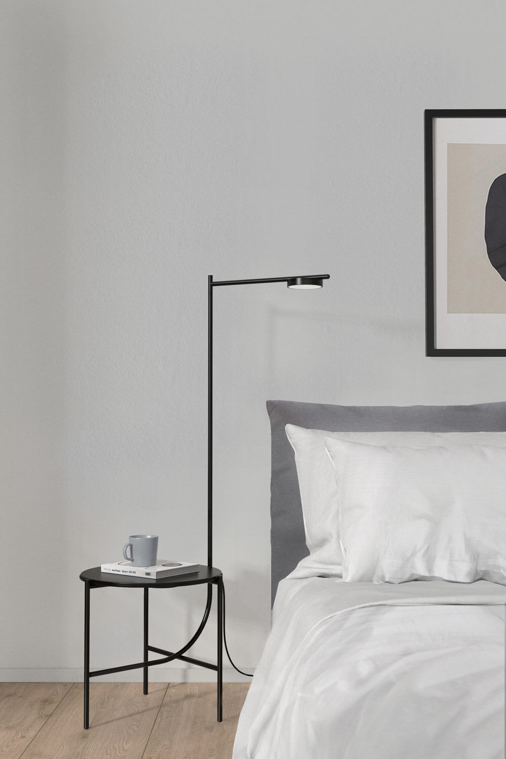Igram Tisch mit verbauter Lampe