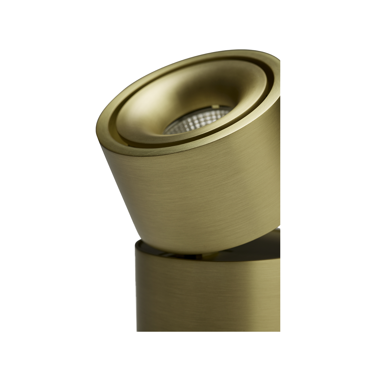 LED-Spot Easy single Brass | Antidark