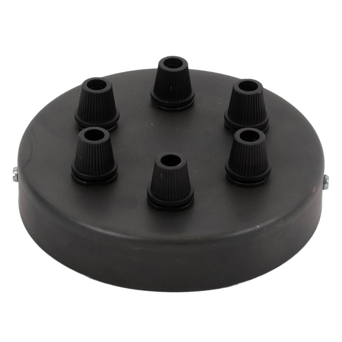 Lampenbaldachin 6-Loch "Gunmetal"