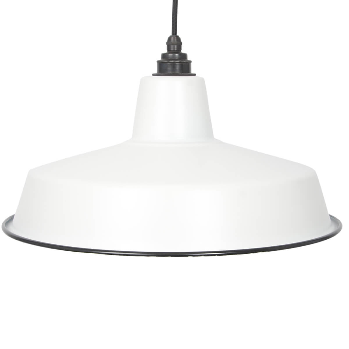 Lampenschirm XL Classic weiss matt