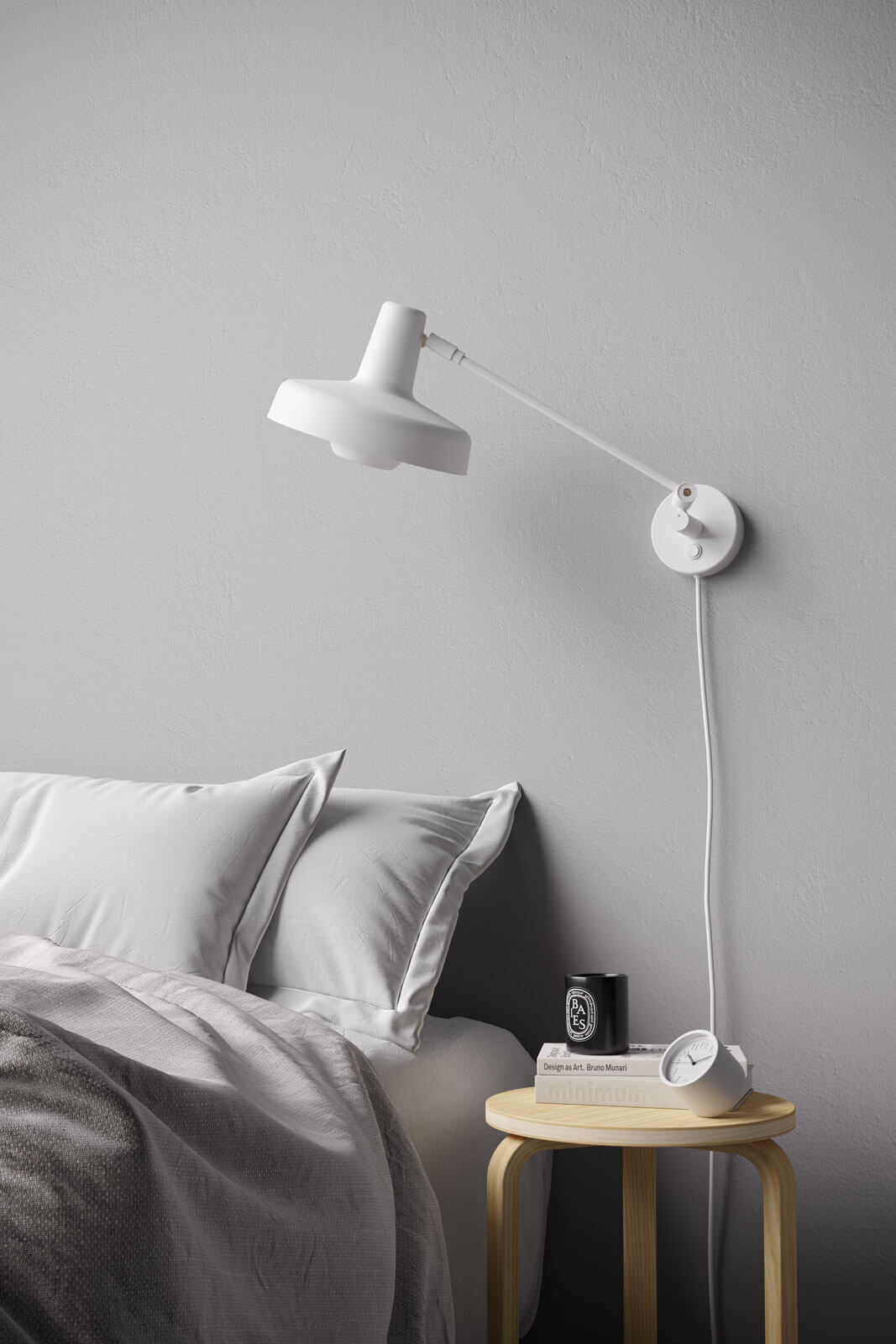 Wandleuchte Arigato Wall kurz weiss