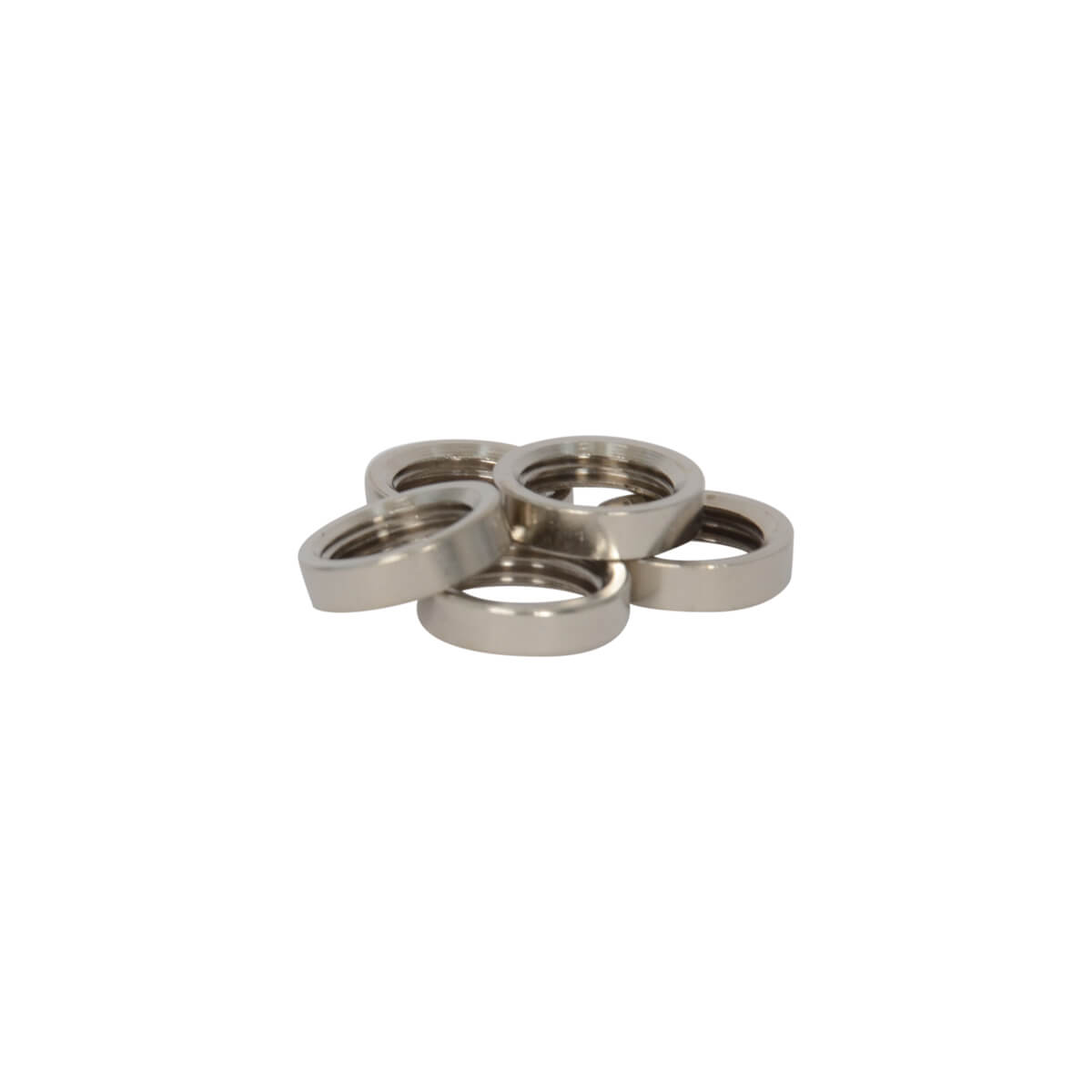 M10x1 Ring Nickel, 5 Stk.
