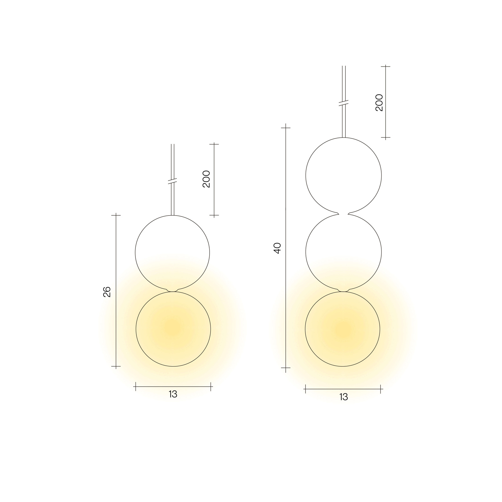 Keramik Pendellampe Mizar | atelier mond