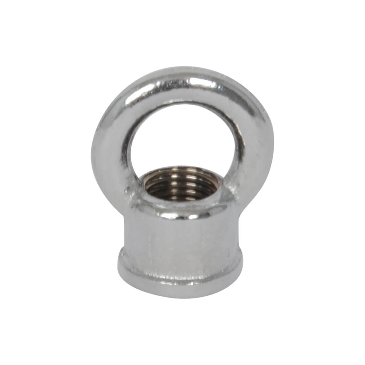 Öse mit Gewinde M10 Chrome