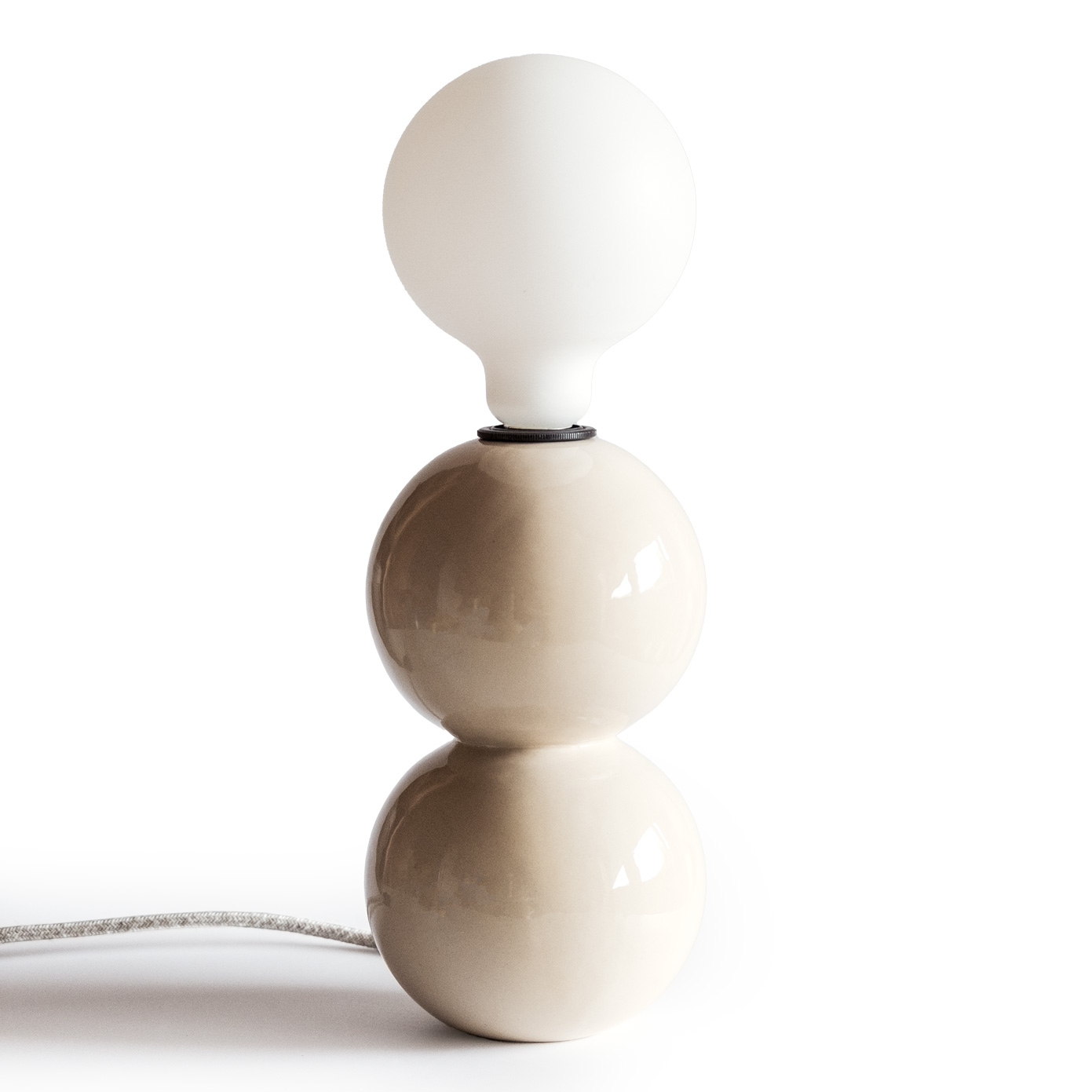 Keramik Tischlampe Astra M E27 - clay | atelier mond
