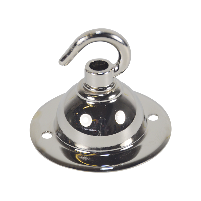 Lampenbaldachin "Chrome Plated" mit Haken