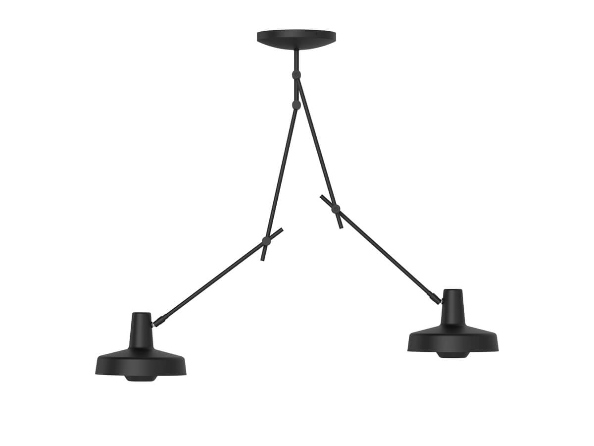 Deckenleuchte Arigato Ceiling doppel schwarz