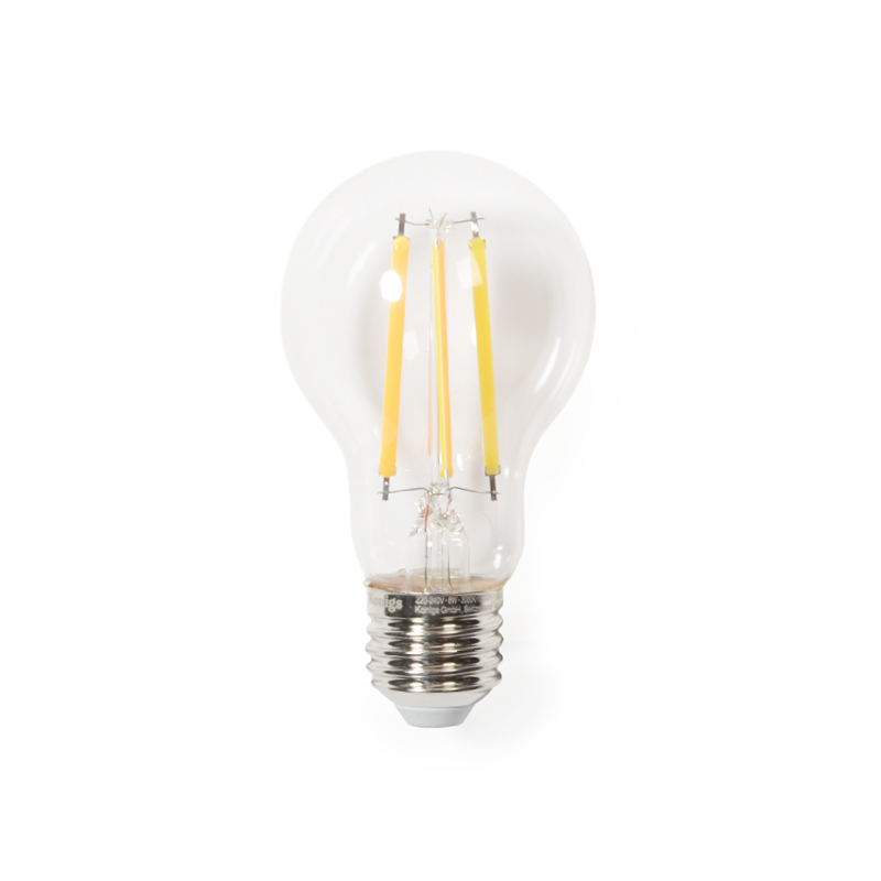 8W LED Klarglas A60 4000K | Konigs