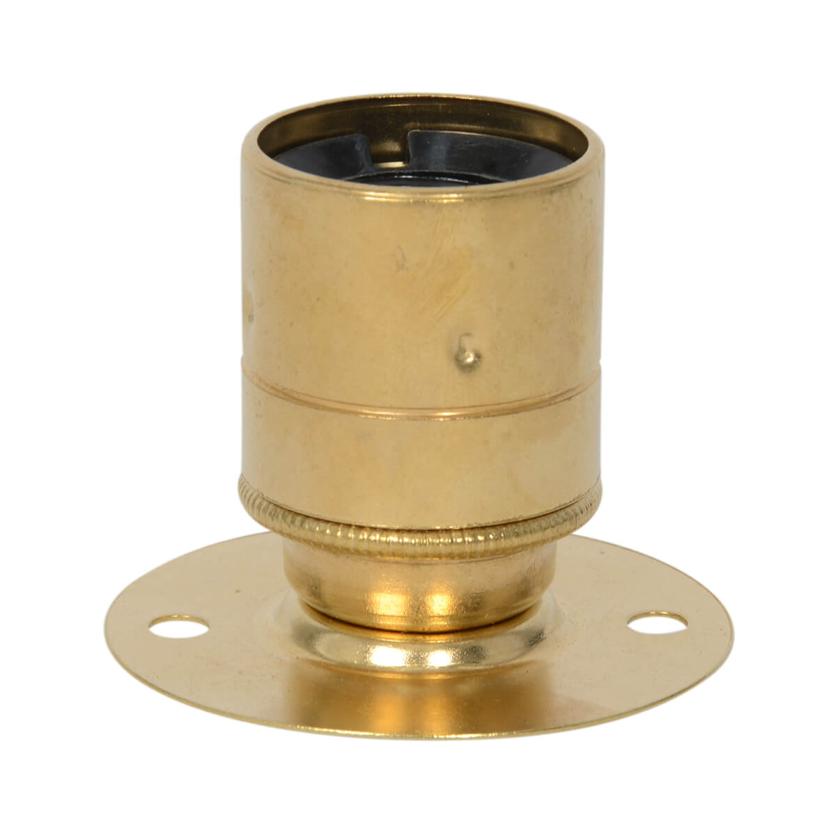 Aufbaufassung E27 Brass