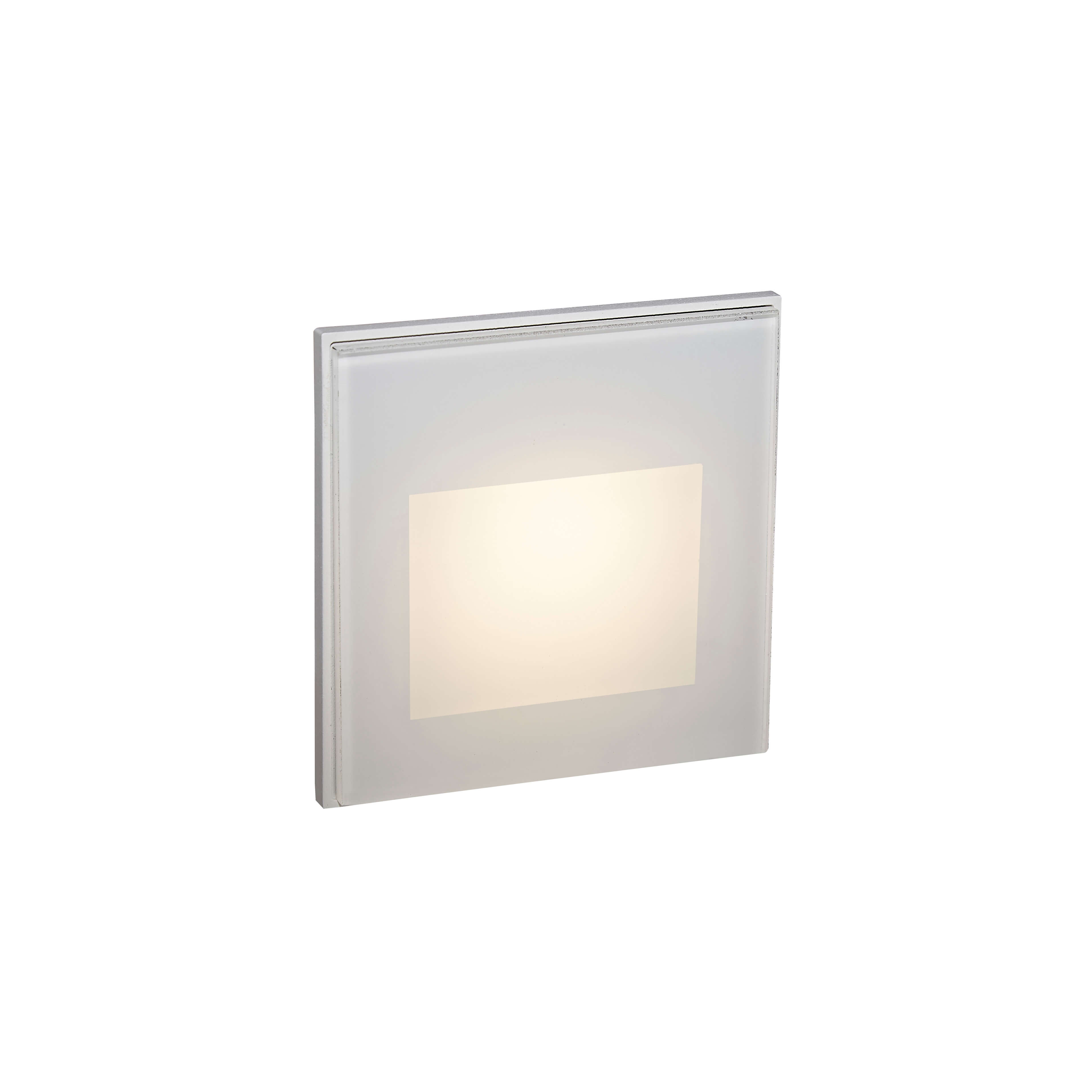 NOX Step Light Kit Weiss Glas | Antidark