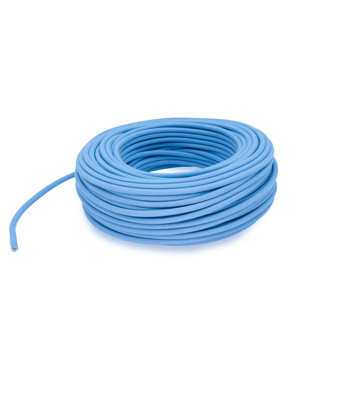 Textilkabel Blau "Ceruleo" TO428, 3 x 0,75mm²