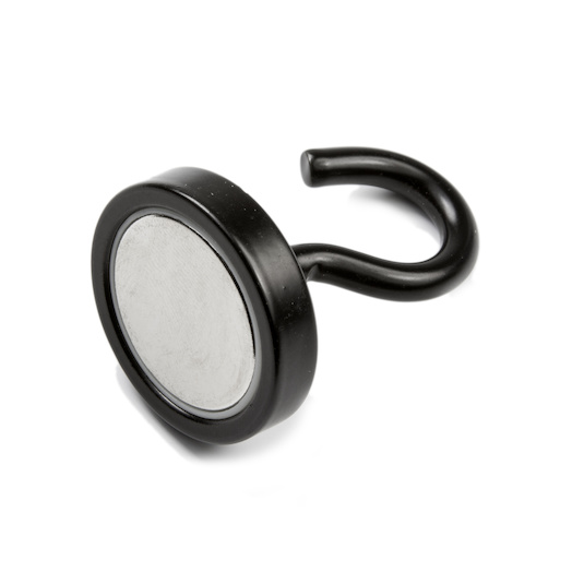 Hakenmagnet schwarz 32mm