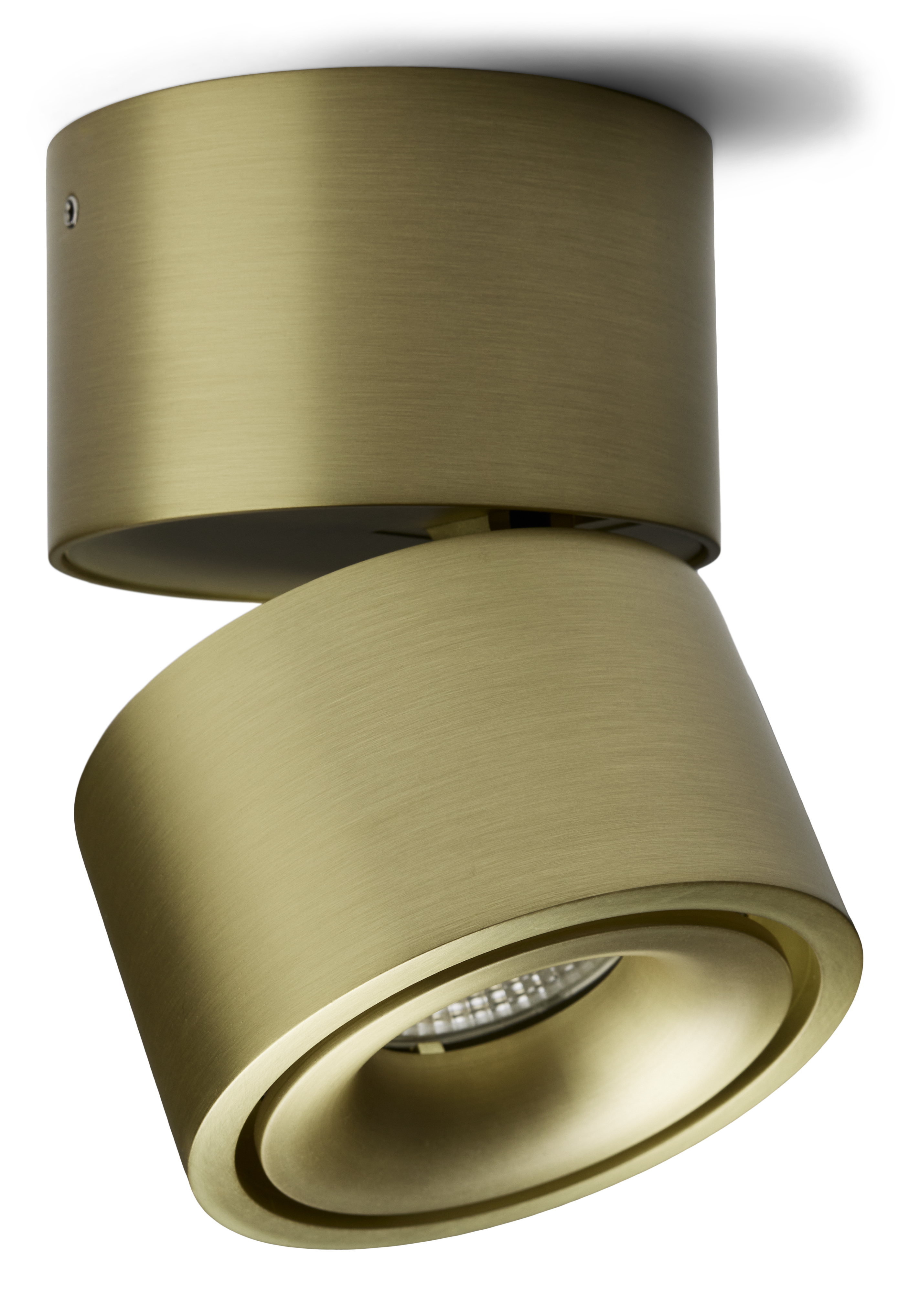 LED-Spot Easy single W75 Brass | Antidark