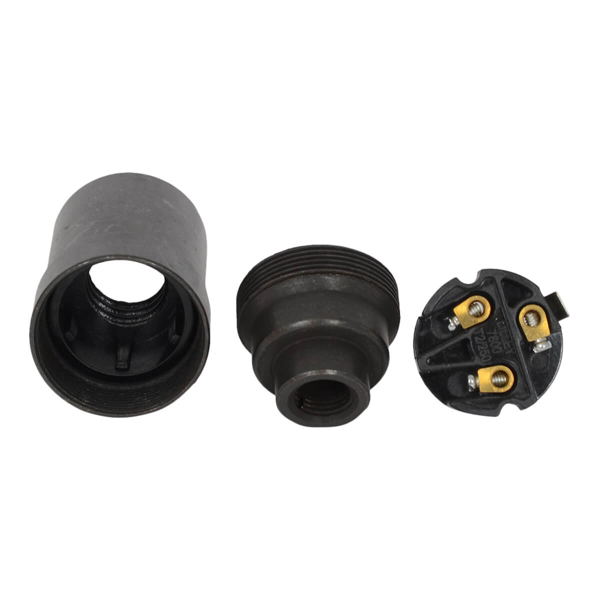 Retro Fassung E14 mit M10-Gewinde Bronzed Finish