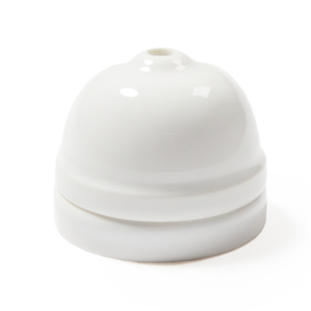 Baldachin Porzellan Weiss "Cupola"