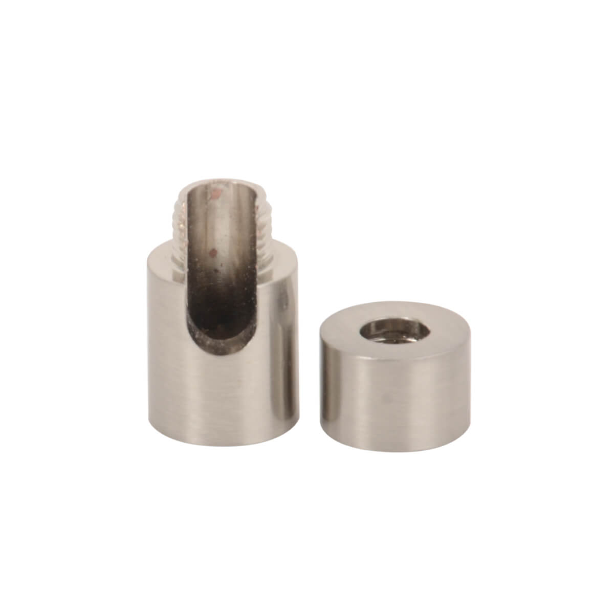 Kabelhalter Zylinder Nickel