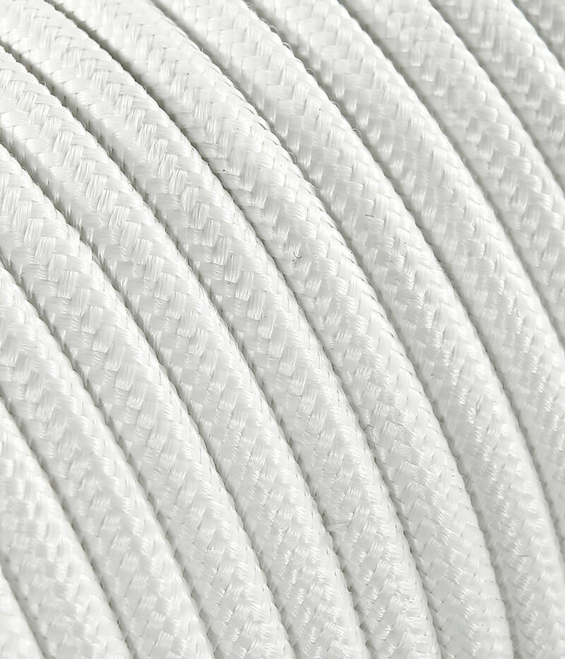 Textilkabel weiss TO53, 5 x 0,75mm²