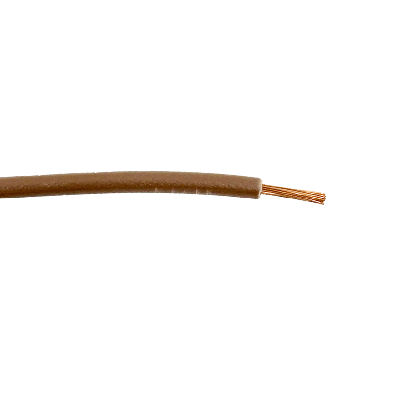 Schaltlitze H05 V-K 0.75mm² Braun